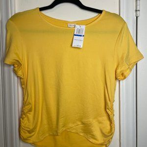 Yellow Crop Top XL
